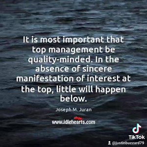 Quality Guru: Joseph Juran- Creator of the Quality Trilogy and more. | The Elite Saga By JD Buzzard