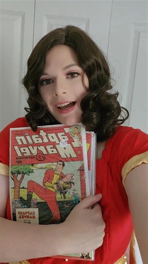 Well when a Fawcett era comic is right there #shazam #shazamfamily #marymarvel #captainmarveldc