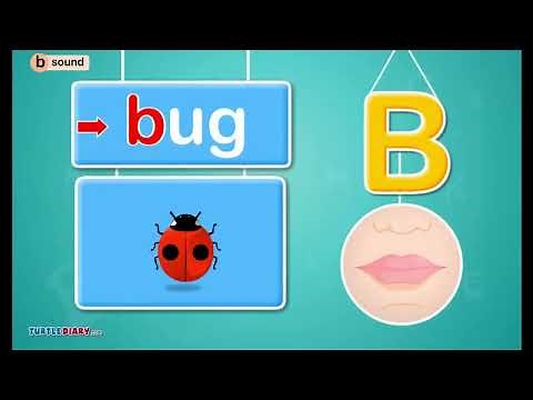 Consonant /b/ Sound - Fast Phonics I Learn to Read with TurtleDiary.com - Science of Reading