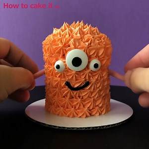 617K views · 5.1K reactions | Ultra Satisfying Mini Monster Cakes | How To Cake It | Facebook