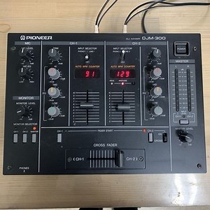 Pioneer DJ DJM-300 Black with Built-in Power Cable Tested and Working Mixer | eBay
