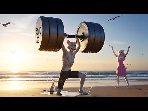 From Underdog to Champion Skinny Cat’s $1,000,000 Victory #catai #cat