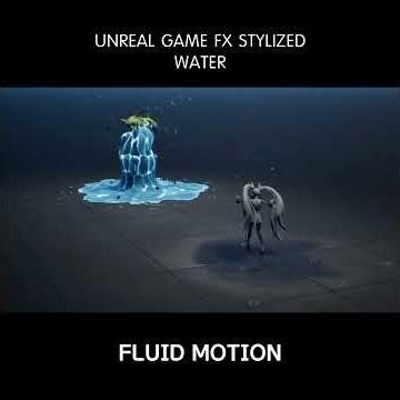 Unreal Engine 5 Stylized Water FX #gamefx #gaming
