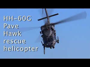 HH 60G Pave Hawk rescue helicopter Demonstration