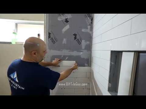 Subway Tile Quartering Layout Technique