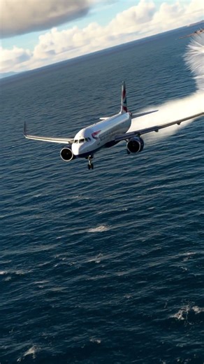 scary landing at small airport ,game #shorts