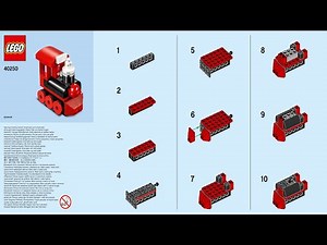 LEGO instructions - Monthly Mini Model Build - 40250 - Train (12-2017)