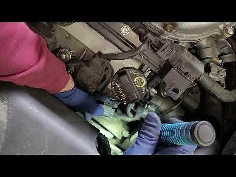 2005 Acura RL oxygen sensor replacement bank 2 sensor 1 P0154 P2254
