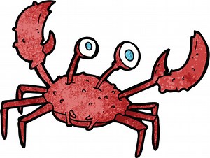 Comic crab