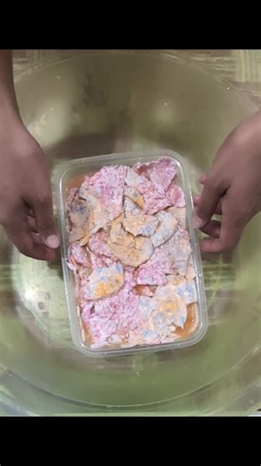 I save the bubbles for overnight and let see the results soon😁#barsoap #foaming #slicingsoap #asrmsounds #creatorsearchinsights