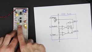 【用面包板制作8-bit计算机】【04】Bistable 555 - 8-bit computer clock - part 3 生肉