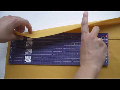 Comment utiliser une règle à repasser : vidéo tuto