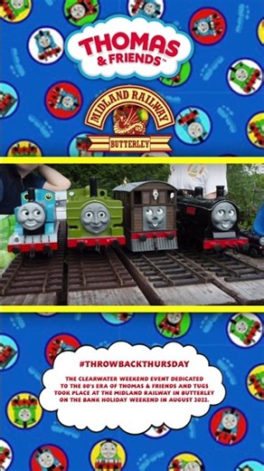 Thomas and Tugs at Clearwater Weekend 2022 in 30 Seconds! #thomasandfriends #youtubeshorts