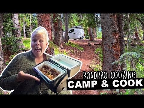 Vanlife Camp & Cook At Little Molas Lake Campground | Easy RoadPro Recipe Using Produce Stand Finds
