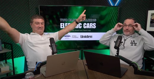 Get in the overtaking lane and listen to the new episode of Two Blokes Talking Electric Cars - Tech Guide