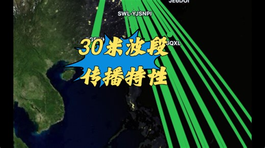 30米波段传播特性