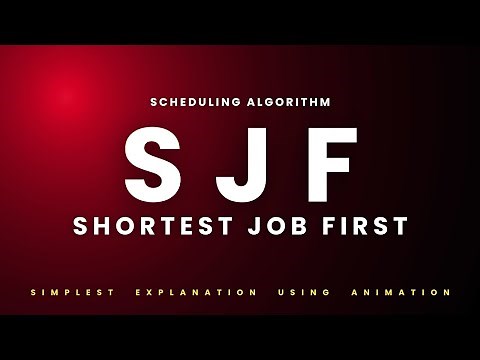 Shortest Job First | Scheduling Algorithm | Operating System