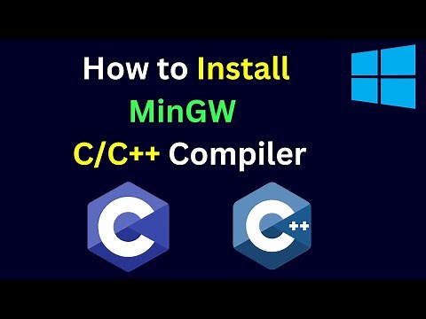 How to Install MinGW w64 Compiler on Windows 11 | MinGW w64 for windows 11