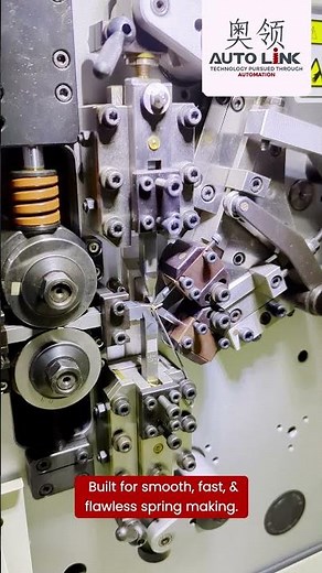 See the SC-208 CNC Spring Coiling Machine in Action – Precision & Speed Combined!