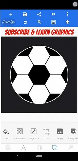 How to create a football logo in pixellab | Football logo design pixellab | Professional logo design