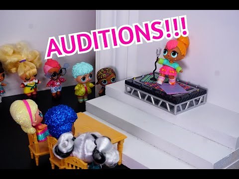 LOL SURPRISE DOLL Cutie Auditions For Her School Play!