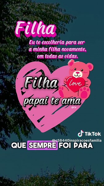 Homenagem do Pai para a Filha: Meu Maior Orgulho