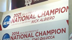 New national championship banners extra meaningful for one UofL swimmer
