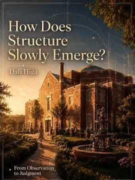 How does structure slowly emerge?