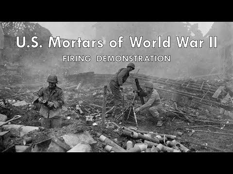 Shooting U.S. WWII Mortars!