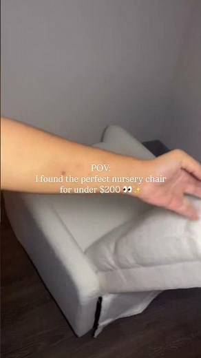 I Found the PERFECT Mom Chair for Under $200 ✨🥰 #nursey #amazonfinds #rockingchair #cozyliving