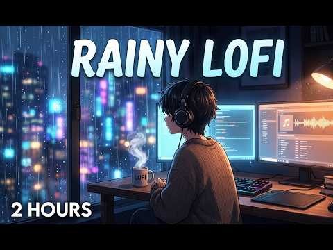 🌧️ Rainy Night Coding Session 💻 Lofi Beats for Deep Focus, Study & Programming