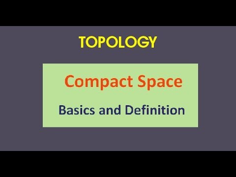 Compact Space / Basics and Definition / Topology