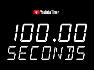 100 Seconds Timer Countdown