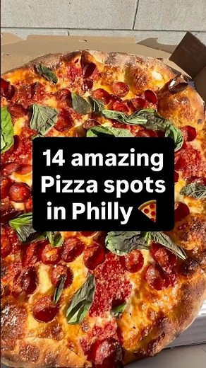14 MUST-TRY Pizza Spots in Philly 🍕 (Ultimate Pizza Guide)