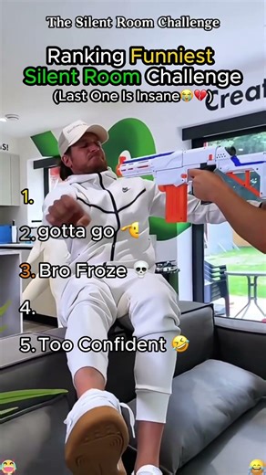 Ranking Funniest Silent Room Challenge