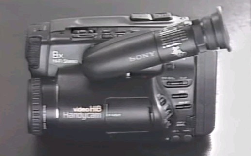 SONY CCD-TR705 8ミリビデオカメラ 操作方法ビデオ 1991