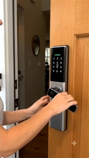 5 Ways to Unlock a Smart Door Lock 🔐 | Fingerprint, PIN, Card, App & Key