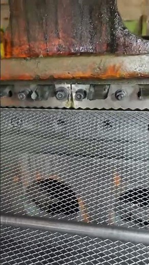 Premium expanded metal mesh production process