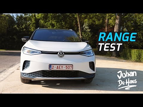 VOLKSWAGEN ID.4 RANGE TEST (Test Highway And Low Speed Roads)