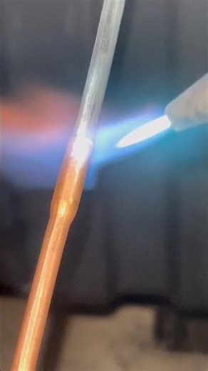 How to Braze MS to Copper Pipe#youtubeshorts#shorts#brazing