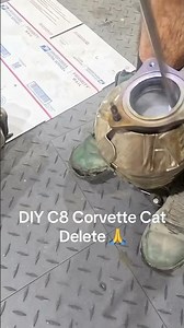 C8 Corvette Cat Delete DIY