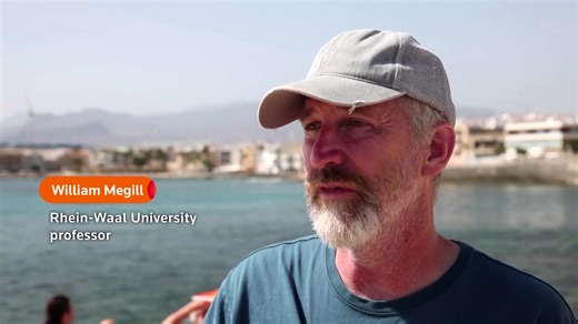 A pedal-powered submarine is designed by students from Germany’s Rhein-Waal University to help marine life conservation https://reut.rs/3Mb0yBh | Reuters