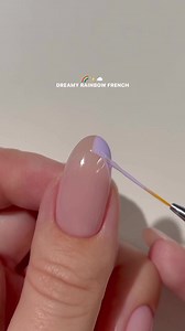 🌈✨☁️ Feeling the rainbow magic! 😍🙌✨ || #rainbownails #rainbownailart #pridenails #pridenails #colorfulnails #frenchnails #nailart #nails #nailinspo #naildesign #summernails #nailtutorial #aestheticnails #flawlessnails #nailvideos #nailideas #naturalnails | Heygreatnails