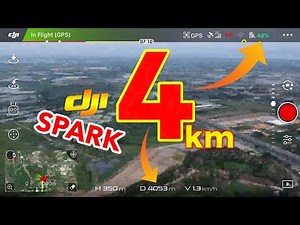 DJI SPARK | RANGE RECORD @ 4KM