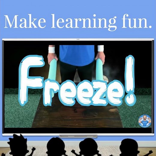 Halloween Kids Freeze Dance! Consonant Blends!