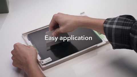 ESR 2 Pack Paper-Feel Screen Protector for iPad Air 11 Inch M3/M2 (7th/6th Generation, 2025/2024), Write and Draw Like on Paper, Scratch Protection with Easy Application Tray, Thin and Responsive