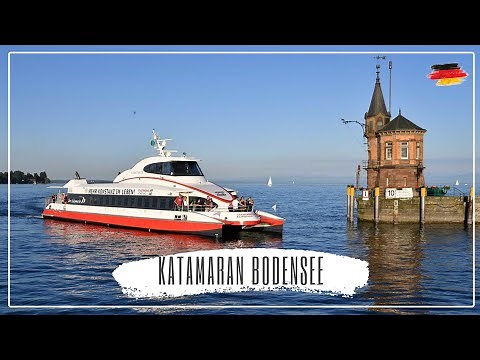 Lake Constance boat trip by catamaran from Konstanz to Friedrichshafen