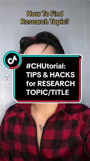 Research Topic Development Tips and Hacks