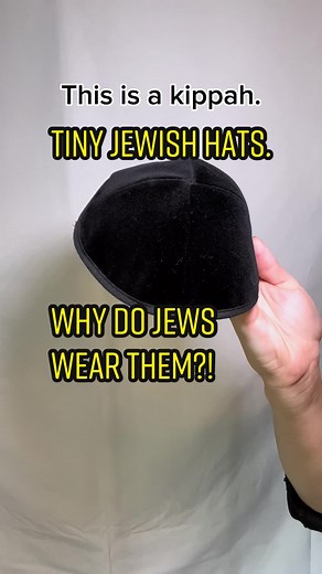 Why do jewish men wear kippahs? #orthodox #orthodoxjew #orthodoxjewish #orthodoxjewishlife #jewish #jew #judaism #jewishreligion #hat #hats