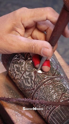 DIY Traditional Metal Cup Art | Smartest Workers